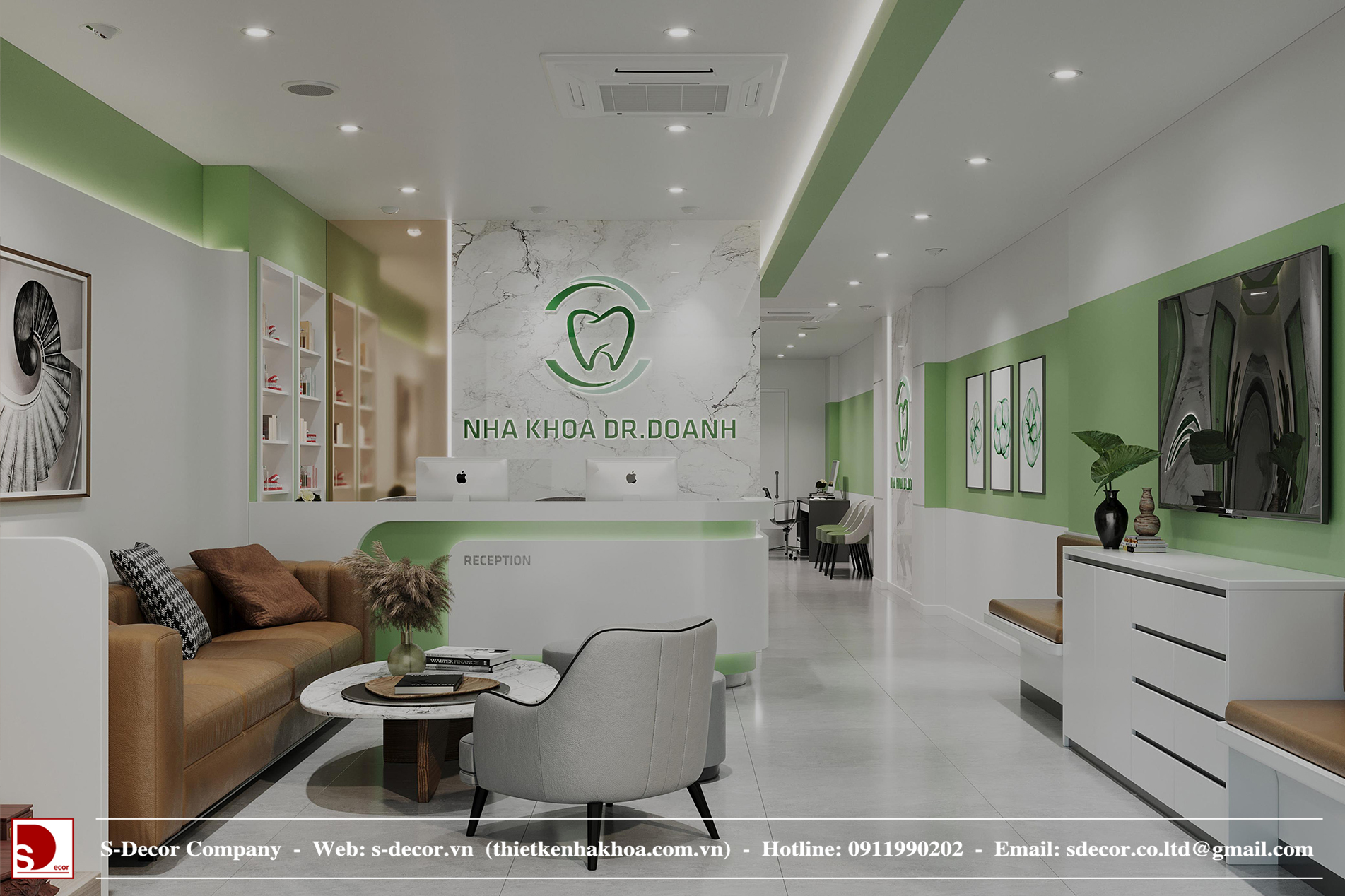 THIẾT KẾ NHA KHOA DR.DOANH