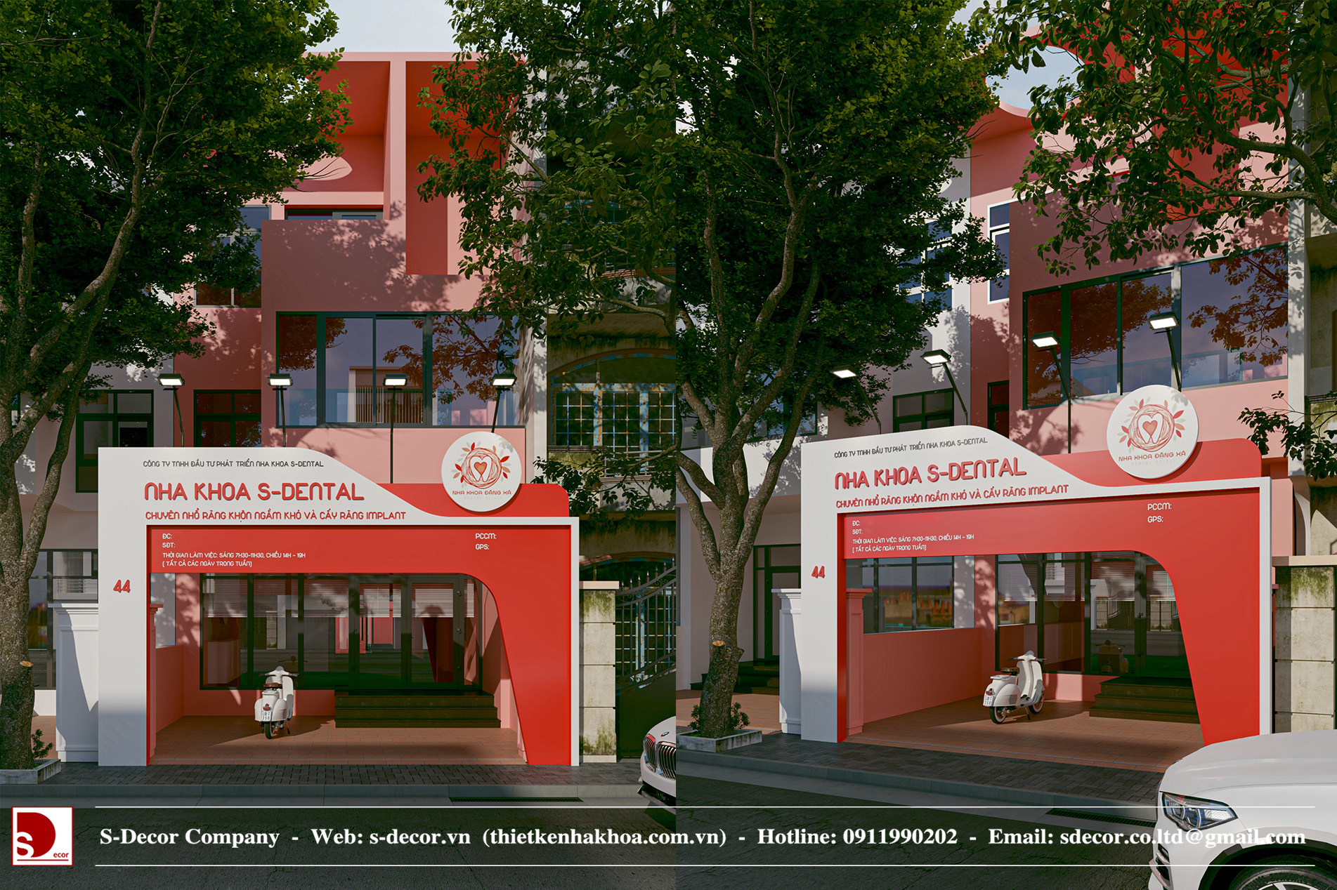 THIẾT KẾ NHA KHOA S-DENTAL