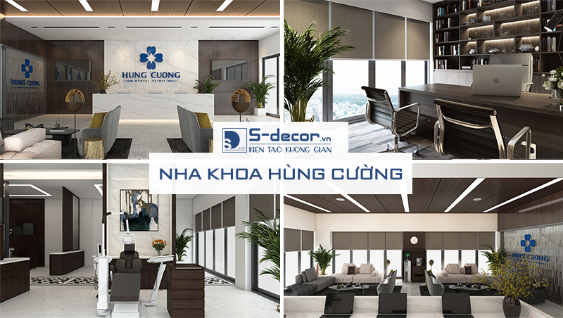 Thiết kế phòng khám nha khoa Hùng Cường