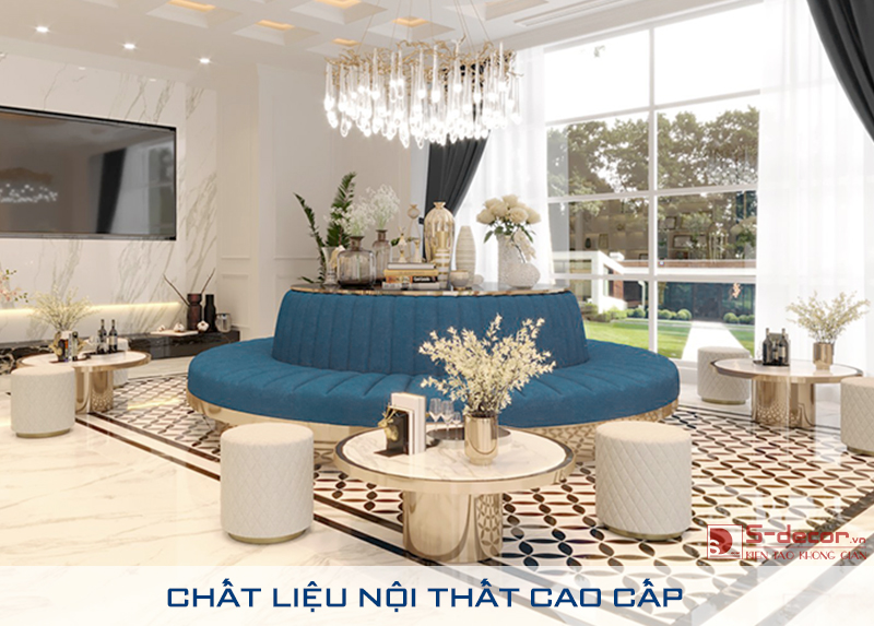 Thiết kế nha khoa tân cổ điển phải có chất liệu nội thất cao cấp
