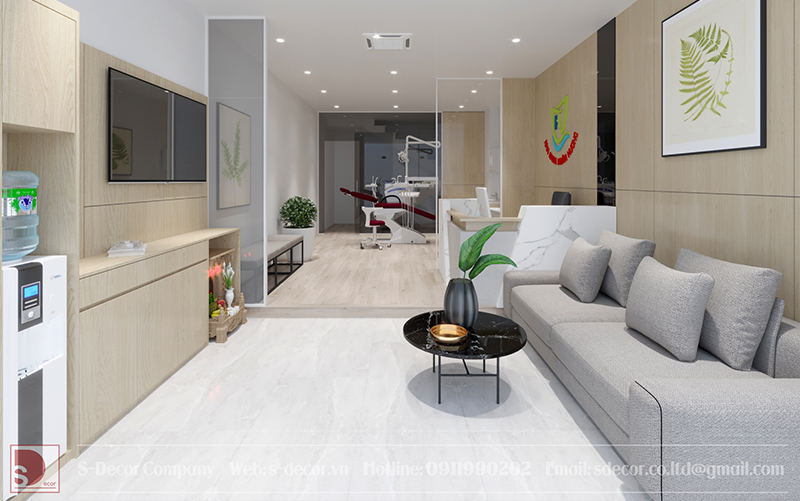 Sofa sử dụng trong phòng khám nha khoa