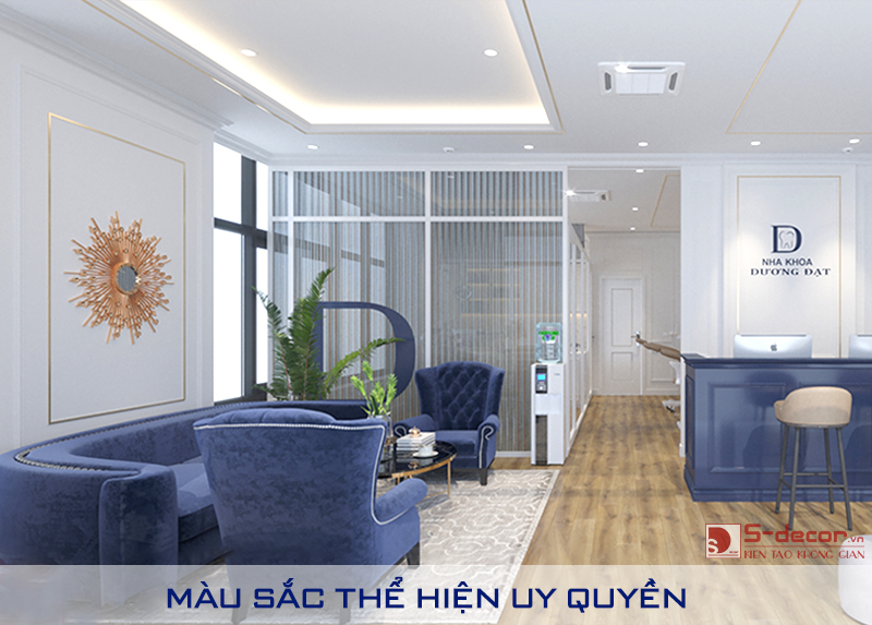 Màu sắc của phong cách tân cổ điển thể hiện uy quyền